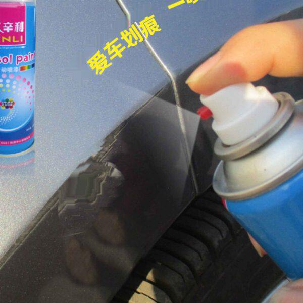 帅铃Q轻卡红色自喷漆白色Q3补漆笔蓝色车身油漆H330划痕修复车漆