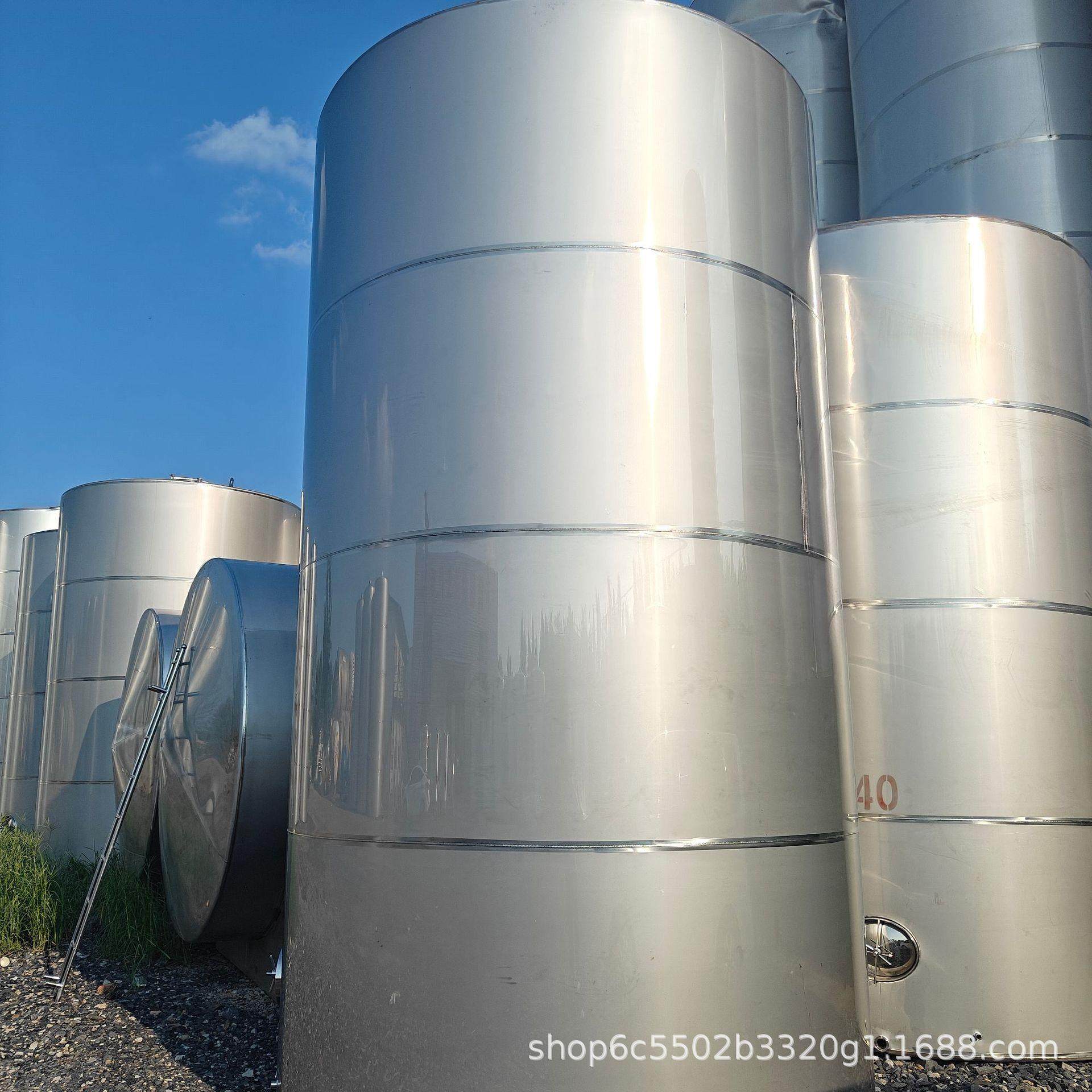 不锈钢储罐卧立式储油罐食品级储奶储酒罐化工碳钢硫酸储存罐,清洗/食品/商业设备,奶罐/储罐,淘宝优惠券,粉丝福利购,淘宝优惠卷