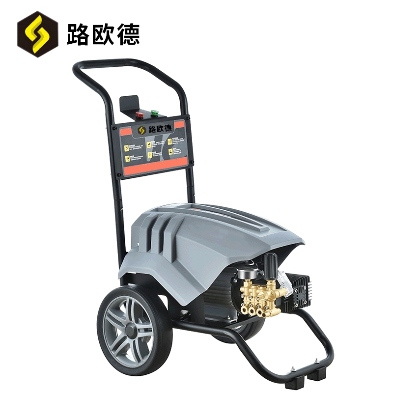 新款高压水流清洗机加工定制全自动电动手推洗车机水泵喷枪