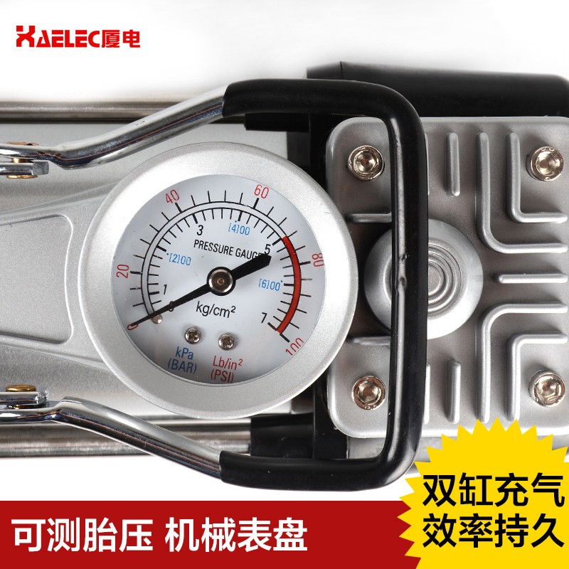 汽车车载双缸充气泵 小轿车打气泵电动 汽车用12V轮胎高压便携式