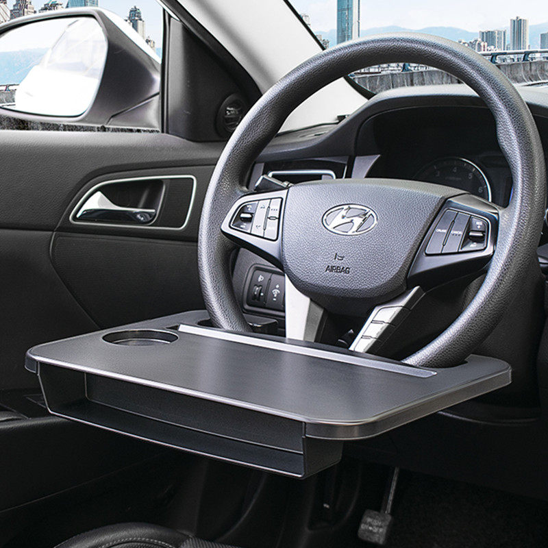 汽车前排小桌板车内用餐桌车上吃饭桌子车载笔记本支架平板电脑桌