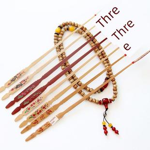 软硬适中扬琴琴竹蝶梦琴竹李玲玲 白牛角琴竹敲棒键子练功锤演奏