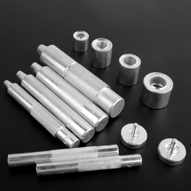 汽眼扣气眼扣铆钉安装工具套装鞋带孔彩色空心扣装饰气眼吊牌铆钉