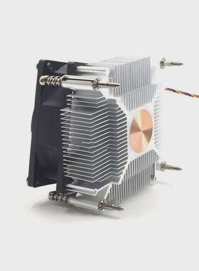 冰深1155/1200/115p0 1151/I3/I5/I7cpu散R热器静音铜芯4线温控风