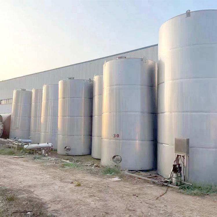 供应5立方不锈钢储水罐304不锈钢酒水储罐卧式不锈钢保温罐