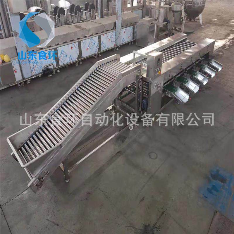 洋葱大蒜滚杠式分级机全自动土豆地瓜分级机农产品分选设备