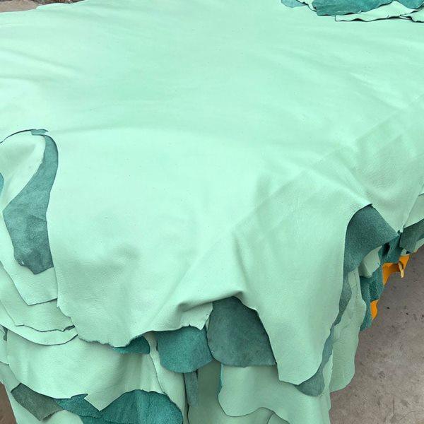 绿色牛皮整张皮料1.5mm加厚头层牛皮汽车座椅沙发坐垫真皮革面料,居家布艺,海绵垫/布料/面料/手工diy,淘宝优惠券,粉丝福利购,淘宝优惠卷