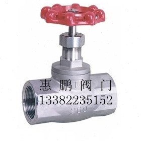 不锈钢- 截止阀  口丝11530内P扣J16截止阀螺纹-DN1504W丝