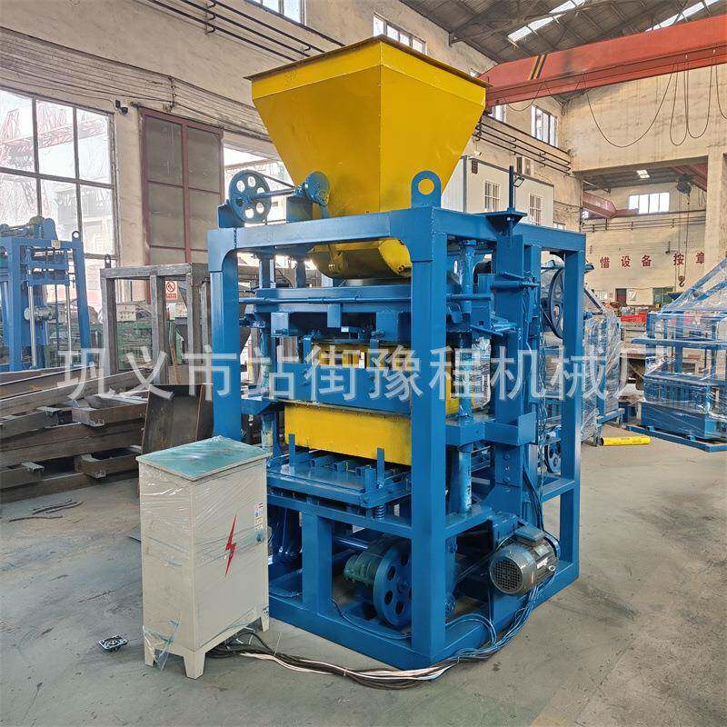 4-24型砖块生产机 Fully automatic cement brick making machine
