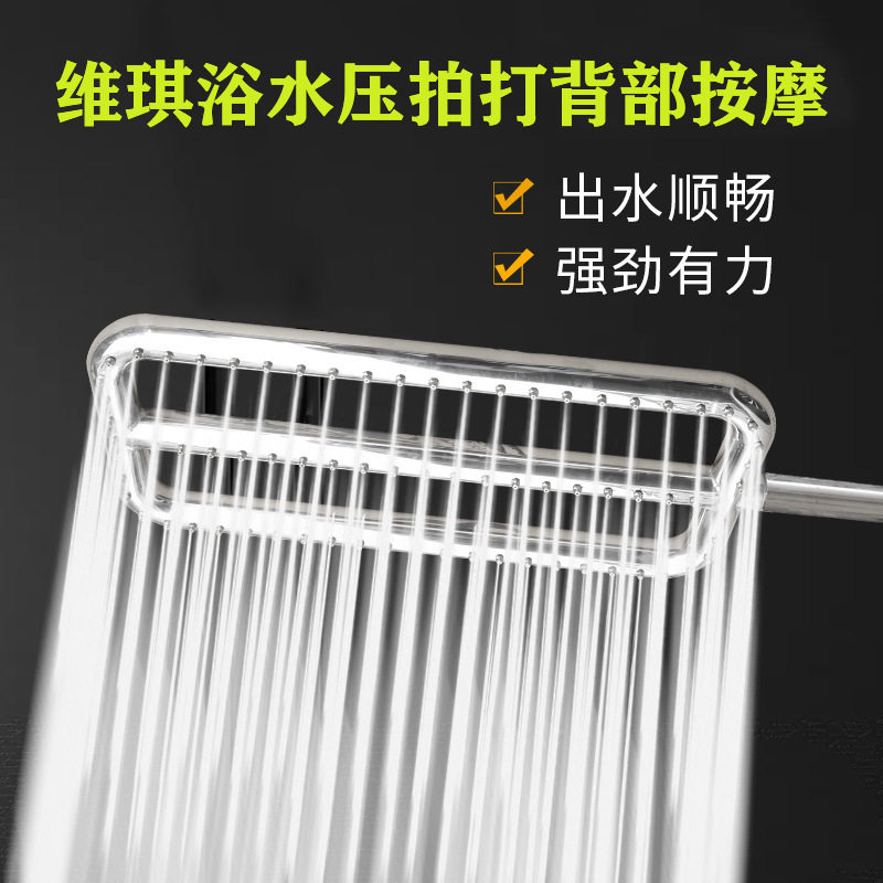 水疗设备维其浴背部按摩器大花洒喷头浴背部喷洒按摩器淋浴冲击器