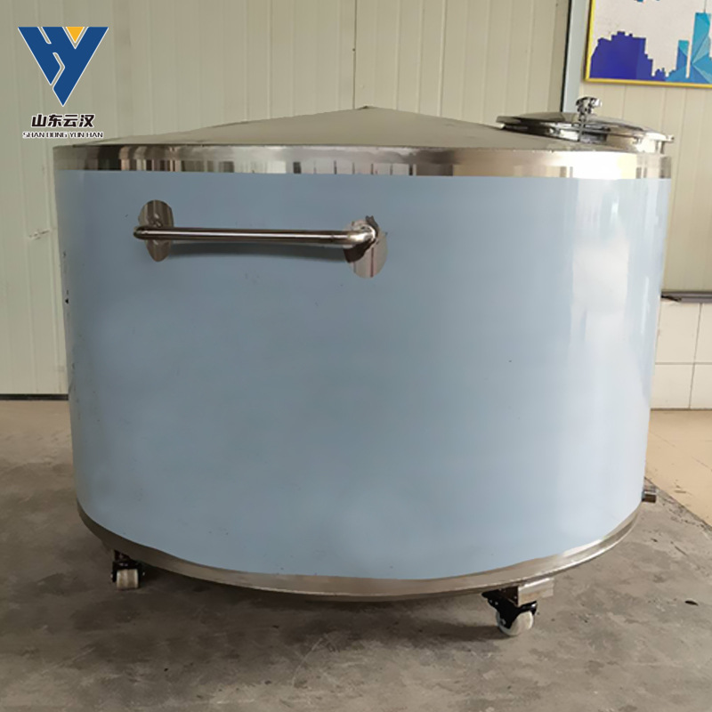 厂家加工不锈钢移动罐 物料周转罐 液体中转罐 化妆品移动式储罐