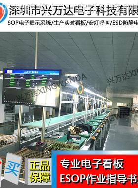 兴万S达OP业指作间导书显示系统692 工厂车管理计数器显示屏