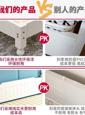 1.9米长床1米.35*1.9&imes;1.2一米五的一米八二三1.8宽135实木双