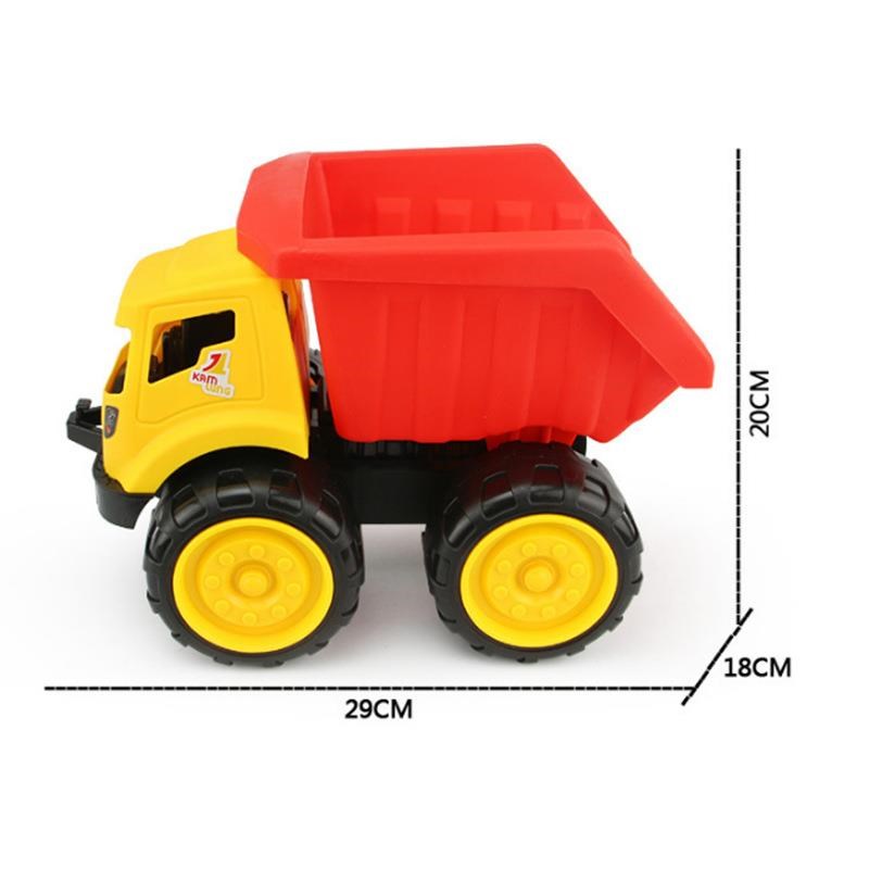 大号厚实沙滩车儿童翻斗挖掘机工程车玩具推土机儿童玩具厂家