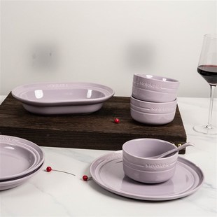 碗家用一人一个2025新款高颜值送别人乔迁礼物高级感厨具碗碟套装