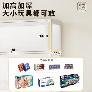 玻璃展示柜带锁礼品陈列架奖杯积分兑换亚克力柜子产品摆放货架