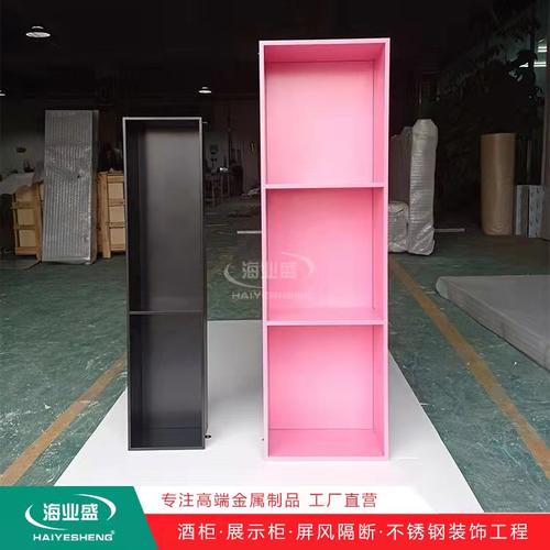 不锈钢壁龛定制嵌入式钢板柜客厅背景墙开放格浴室卫生间金属壁柜