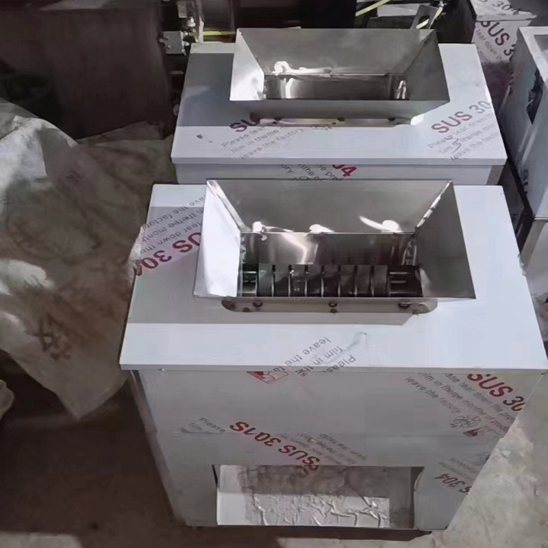 黄焖鸡块鲜鸡切块机 电动不锈钢生鸡切鸡肉鸡块神器