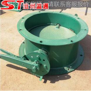 板阀 高通温风道蝶阀烟挡 手动风阀 DN630手动682调节阀