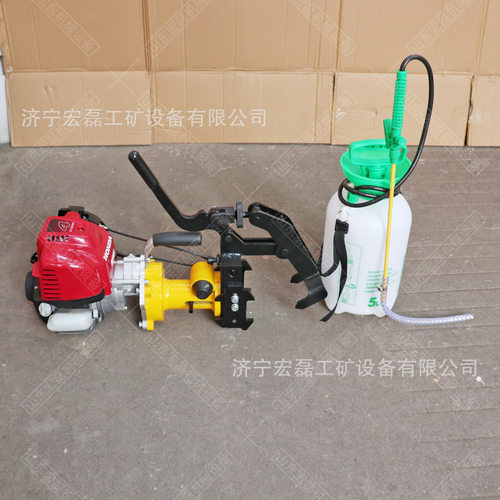 NZG-31内燃钢轨钻孔机便携式钢轨打眼机铁轨养护自动给水打孔机