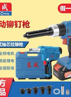 20V锂电无刷铆钉枪充电式拉铆枪DCPM2050抽芯柳钉铆接工具