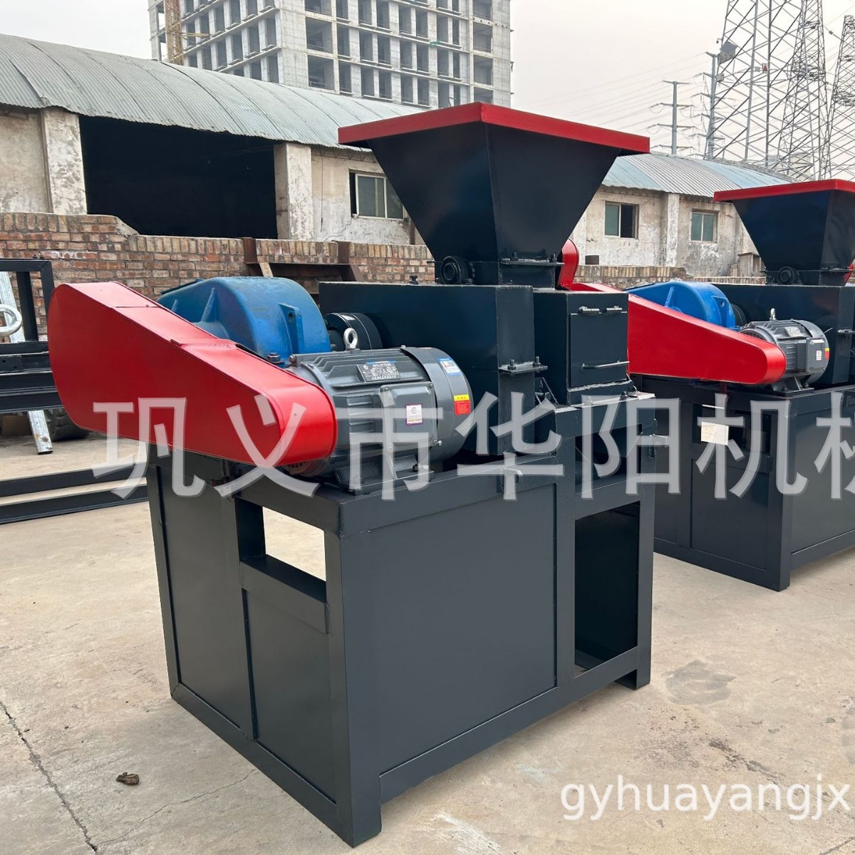 心形压球机对辊洁净型煤压球机产量BBQ烧烤炭煤球机