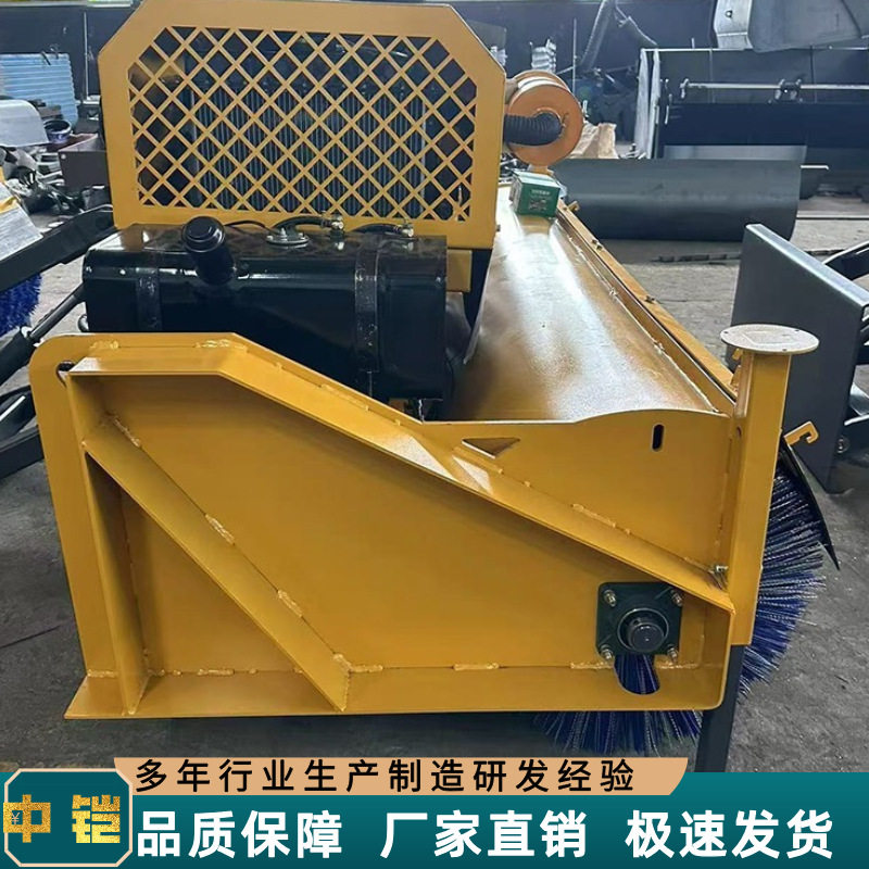 车载式扫雪滚刷自带动力扫雪清雪机市政道路除冰除雪滚刷