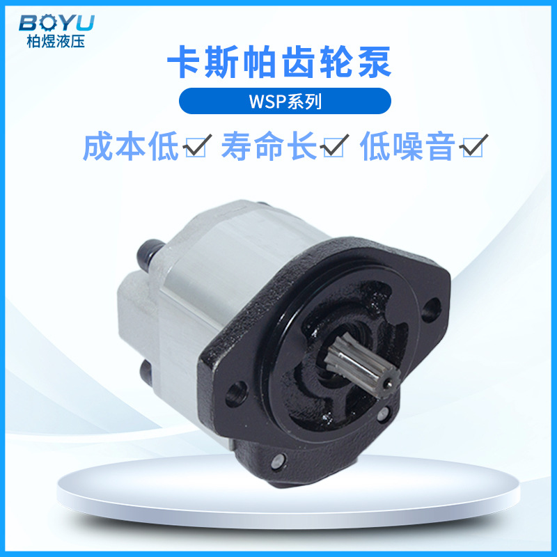 卡斯帕液压齿轮泵农用齿轮泵WSP.10系列可替代国产低噪音齿轮油泵