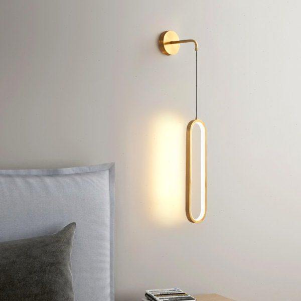 全铜卧室房间床头壁灯创意酒店背景墙灯支持小爱同学控制智能灯,家装灯饰光源,壁灯,淘宝优惠券,粉丝福利购,淘宝优惠卷