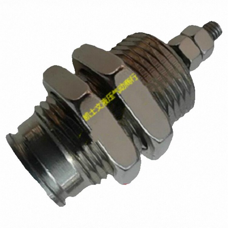 SNS神驰气动针型气缸单动自动覆位微型螺纹缸CJPB6 10Q 15X5 10 1