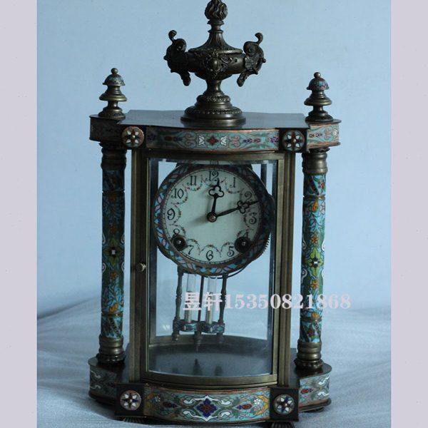 钟表 仿古钟表 欧式钟表 古典钟表 机械座钟 珐琅四明钟,家居饰品,座钟,淘宝优惠券,粉丝福利购,淘宝优惠卷