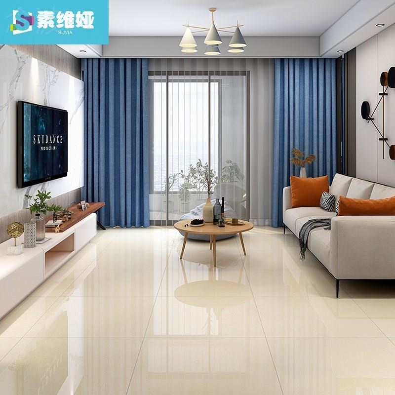 玻化砖60防滑地砖600x600瓷砖地板砖800x800客厅亮光抛光砖80磁砖