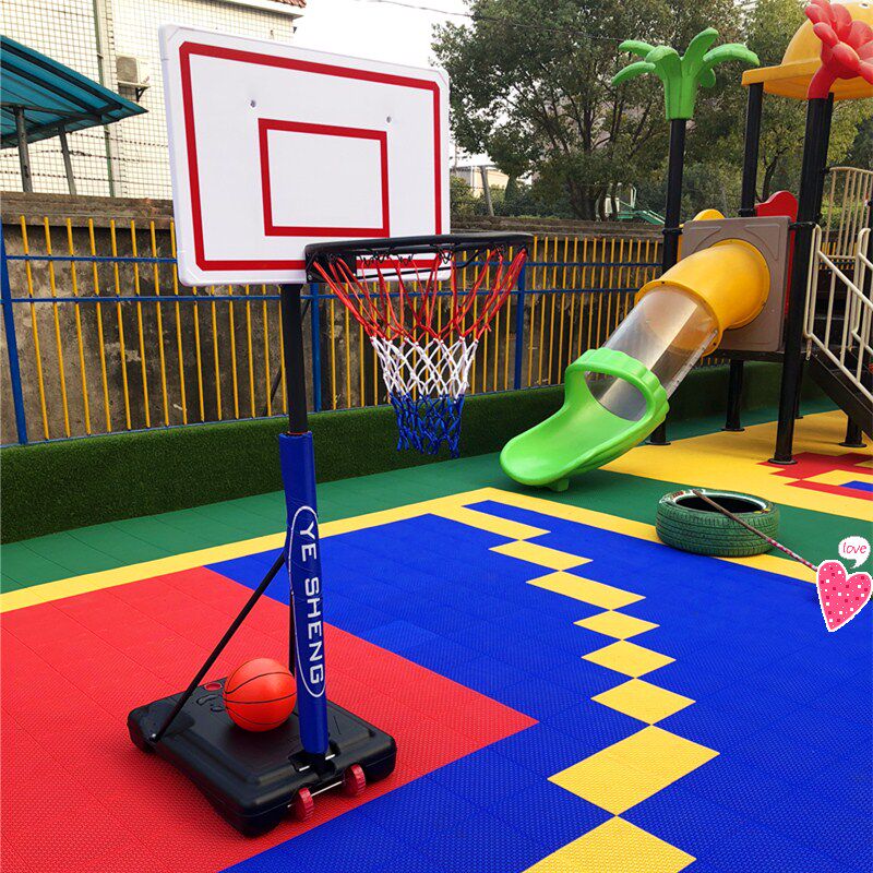 幼儿园篮球架幼教篮球培训装备室内D外家用可升降可移动儿童蓝球