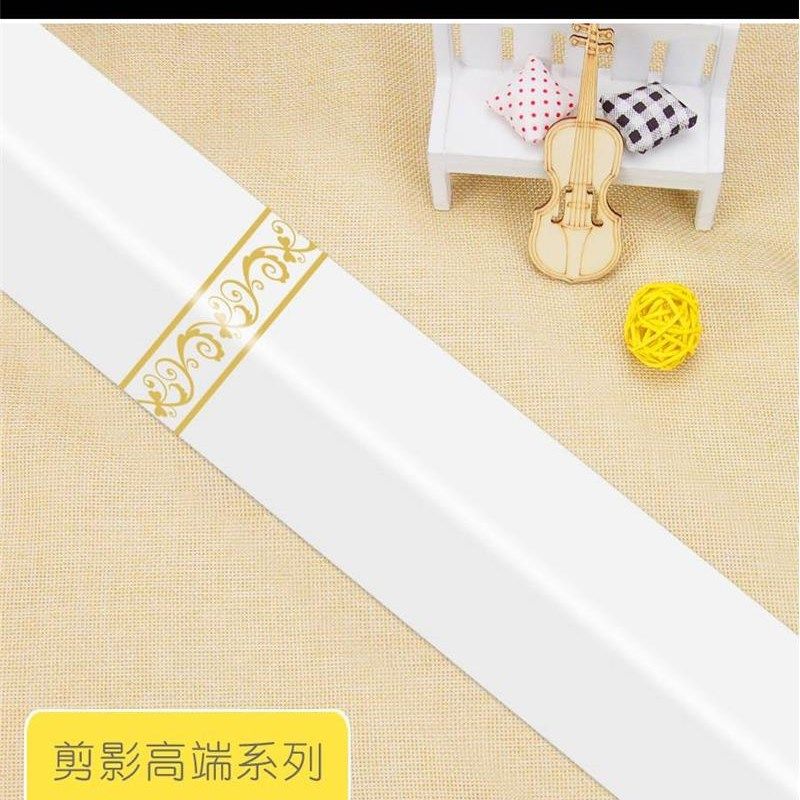 纯白亚克力墙角保护条墙护角x条护墙角直角包边客厅阳角线装饰防