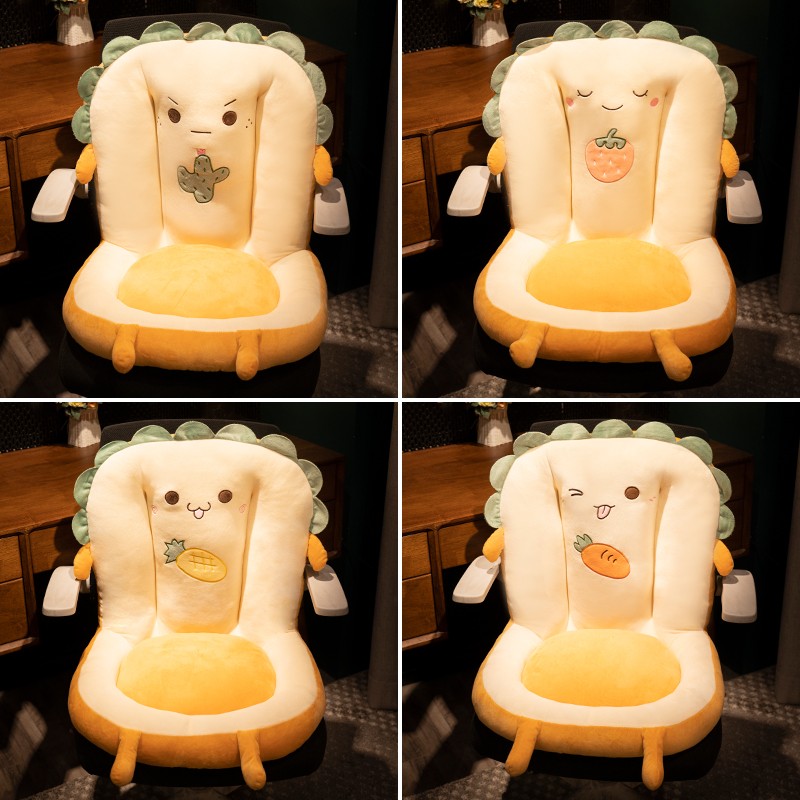 办公室腰靠腰垫椅子靠背垫腰枕座椅久坐神器靠背护腰靠垫一体坐垫