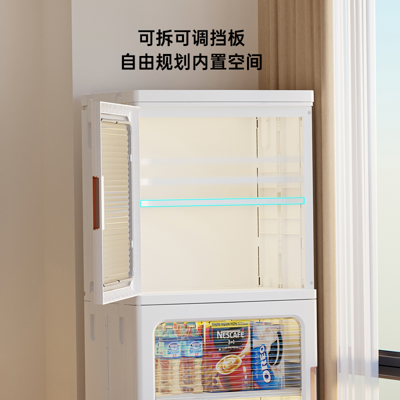 飘窗收纳柜空间利用储物柜小书柜阳台改造放在飘窗上的柜子置物架