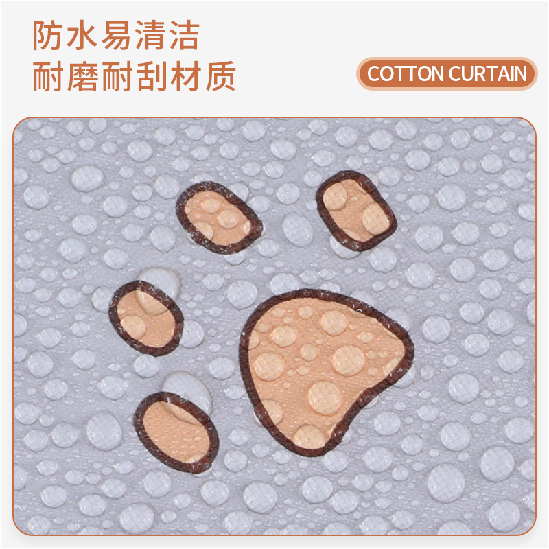 家用防风保暖防寒棉窗帘秋冬季加厚防寒保温门帘耐磨防水阳台飘窗