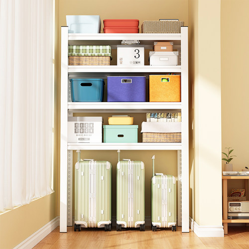 家用置物架货架多层洗衣机上方架子行李箱收纳架厨房阳台高脚铁架