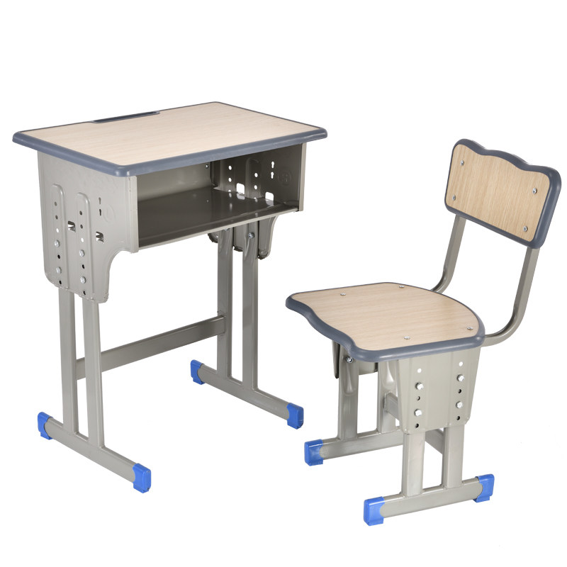 单双人小学生凳子教室书桌升降学习桌培训机构辅导班课桌椅套装