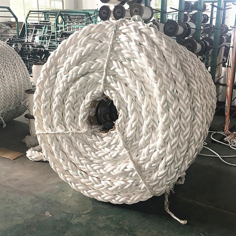 尼龙丙纶长丝绳pp聚丙烯耐磨船用缆绳护栏绳三股绳撇缆漂浮粗绳子