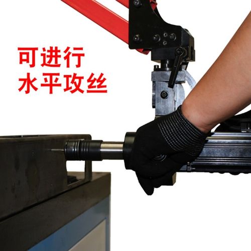 乾锋电动伺服攻丝机M2-M1636 万向摇臂盲孔智能自动数控攻牙机