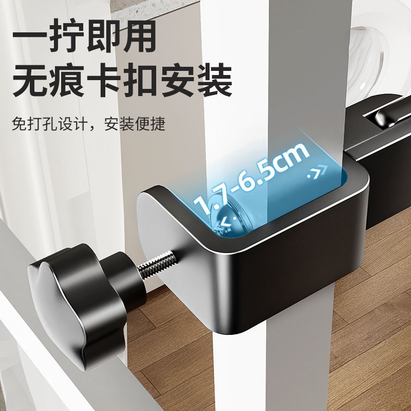 护栏衣架阳台晾衣架高层窗外晾晒神器窗台挂钩卡扣式防盗窗凉衣架