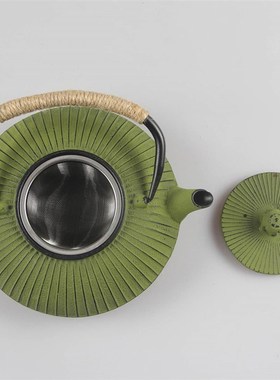 铸铁茶壶房装饰品客厅茶室茶具欧式简约家居饰品软装空间设计摆件