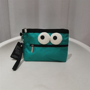 人气小包女新品ins潮流手机包出门带娃小手包买菜散步包粉色眼睛