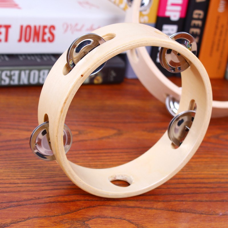 儿童乐器手鼓铃专业奥尔夫圈打击乐器手摇铃幼儿园老师用舞蹈新款