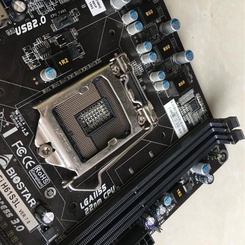 Hi-Fi H61S3L集显H61主板1155针支持i3-3240 i5-3470 - 实物图