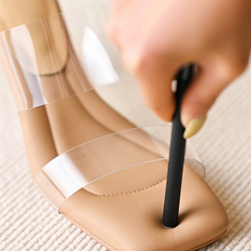 夏季新款透明凉鞋女小个子不累脚高跟鞋踩屎感水晶凉拖鞋外穿大码,女鞋,罗马凉鞋,淘宝优惠券,粉丝福利购,淘宝优惠卷