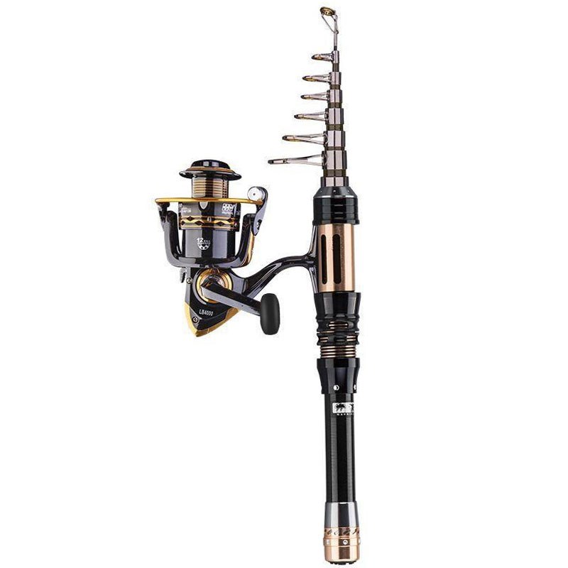 迷你高碳小海竿小抛竿超短节鱼竿超硬碳素海杆抛竿远投路亚竿套装