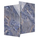 蓝色大板电视背景墙纹板砖x岩通体大理石地砖客厅连