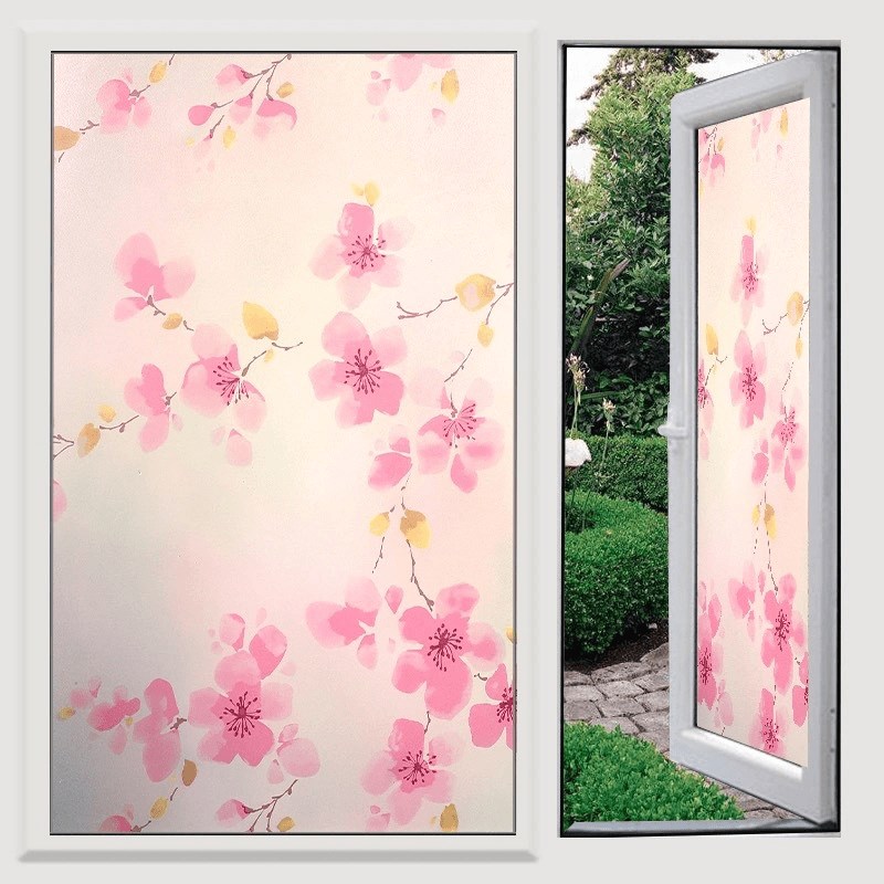 【下单立减50】自粘磨砂玻璃贴纸透光不透明窗户阳台遮光窗花纸ZP